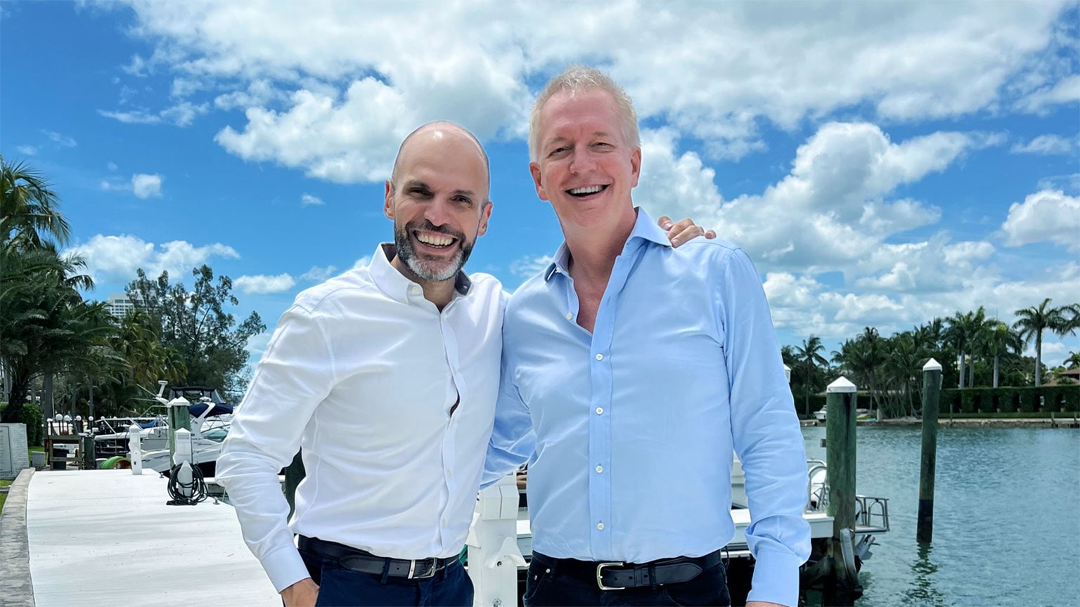 From left: Jorge Amar, a McKinsey senior partner and global leader of Equal, and Brian Rolfes, a former McKinsey partner and now senior advisor, and a co-founder of Equal