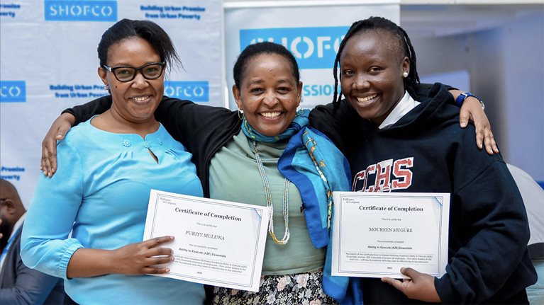 From capabilities to sustainable growth, McKinsey and SHOFCO deliver far-reaching impact in Kenya