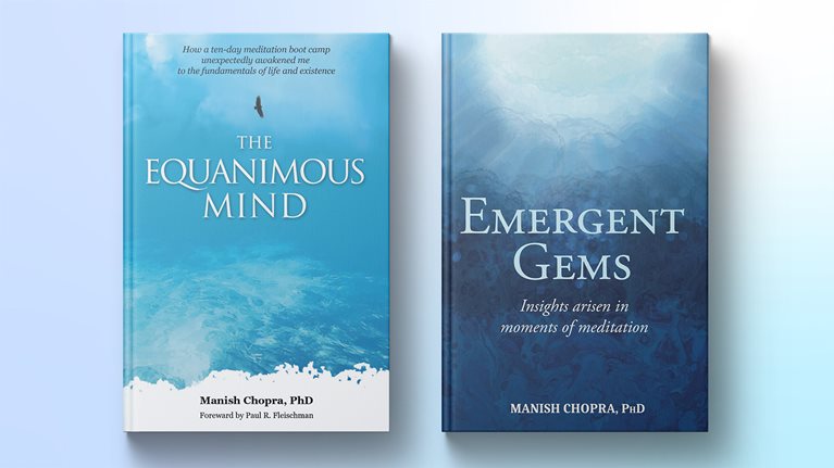 book covers of The Equanimous Mind and Emergent Gems