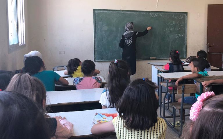 Through education and cricket, building hope among Middle East refugees