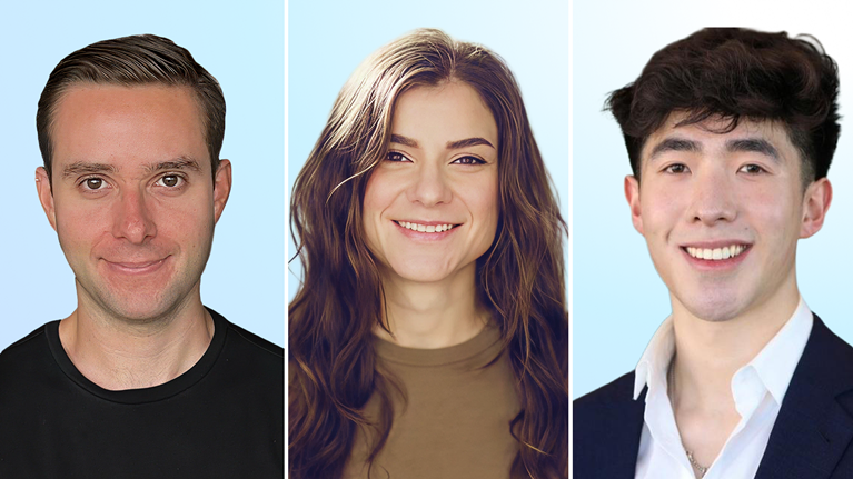 Ali Forney, Andrew Bower, Eleni Watts and Justin Li