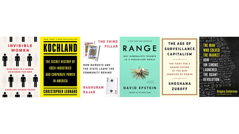 For your reading list: the 2019 Business Book of the Year shortlist