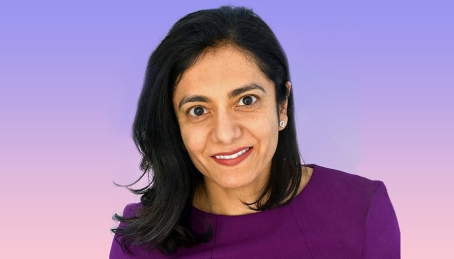 Headshot of Rosina Samadini in a purple sweater