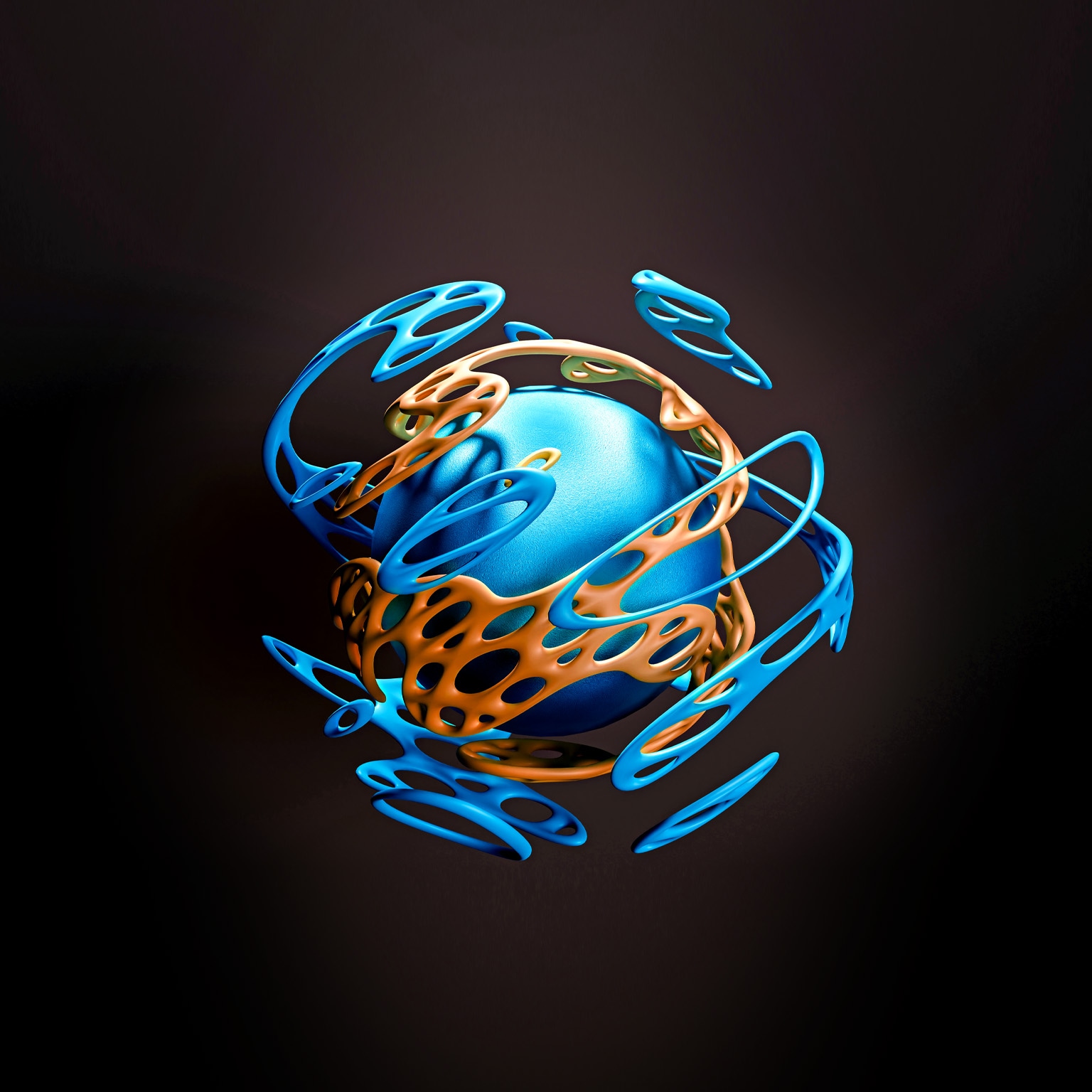 Computer generated image of sphere