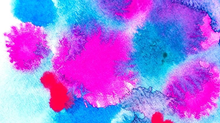 Image of apple slices with peanut butter on them.