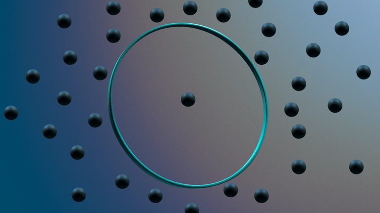 image of loop and floating balls