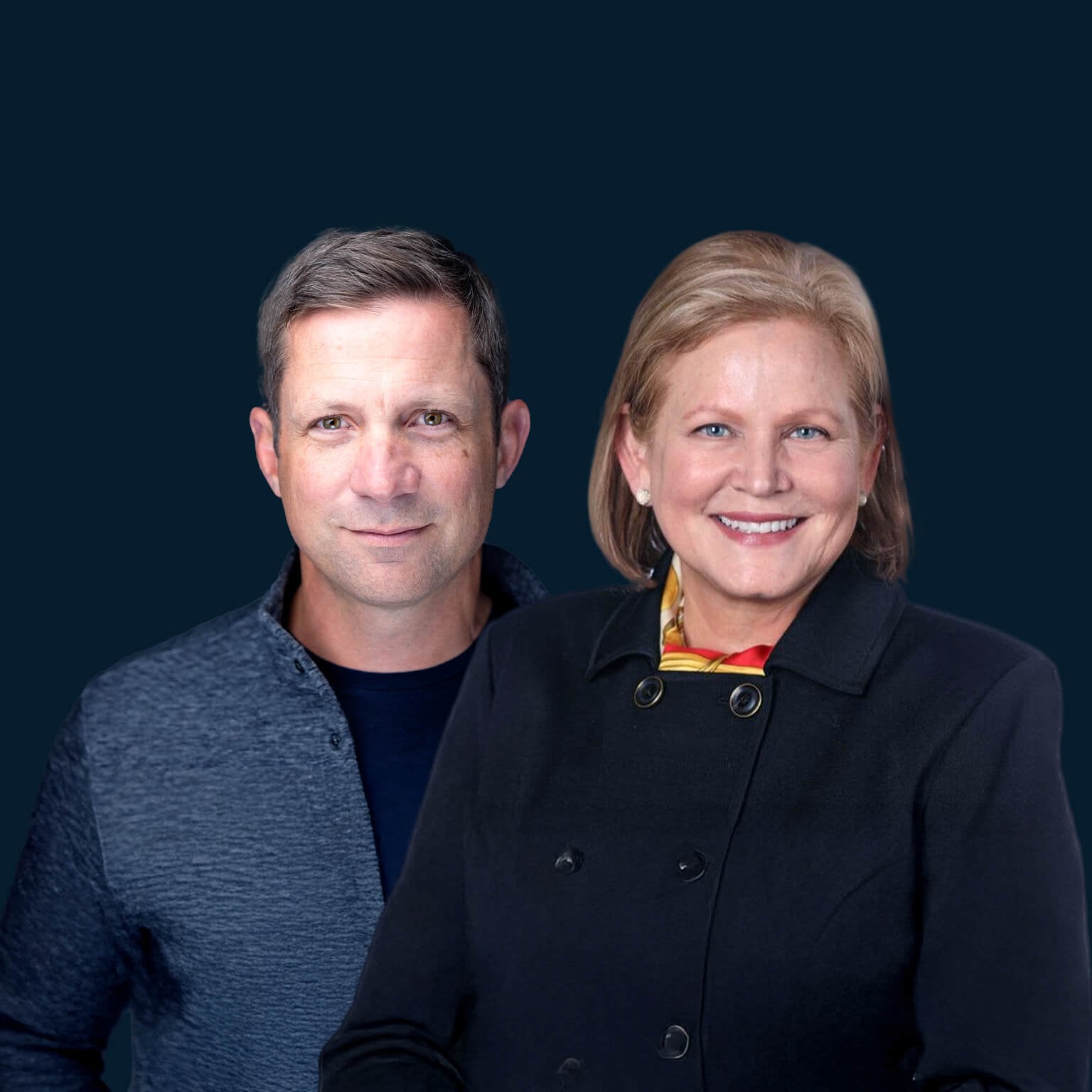 Christiana Shi and Stuart Hogue headshot