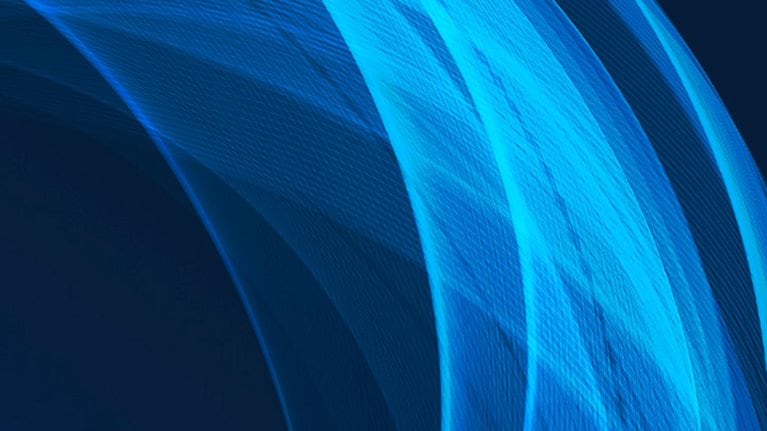 blue wavy lines illustration