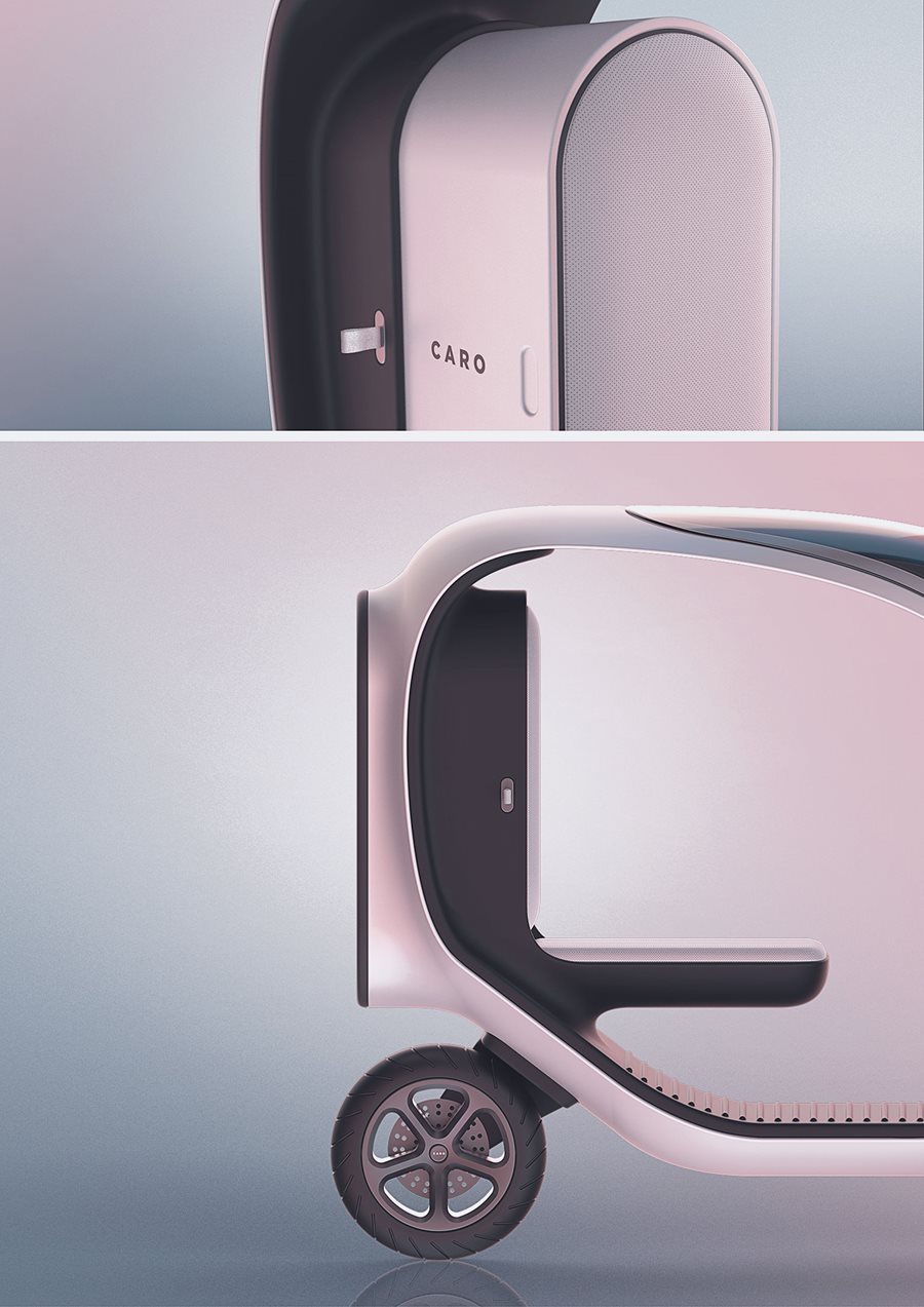Caro, an innovative and conscientious personal transportation alternative