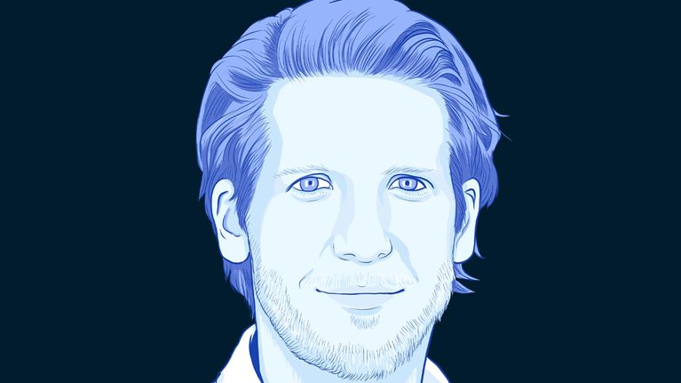 Fabian Heilemann headshot illustration