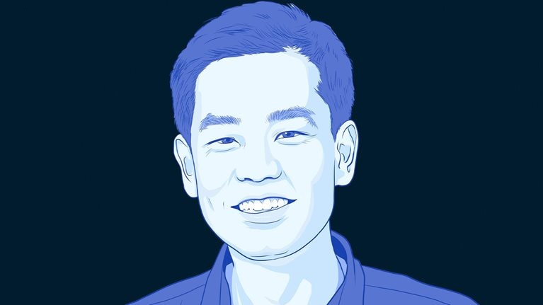 Aaron Tan headshot illustration