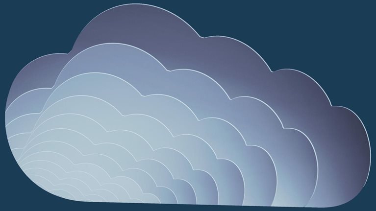 illustration concentric clouds