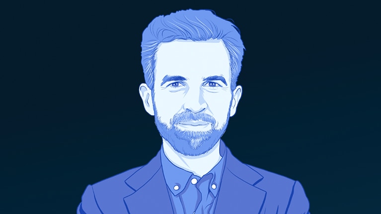 illustration of Jeremy O'Brien