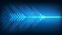 Abstract arrows backgrounds - stock illustration