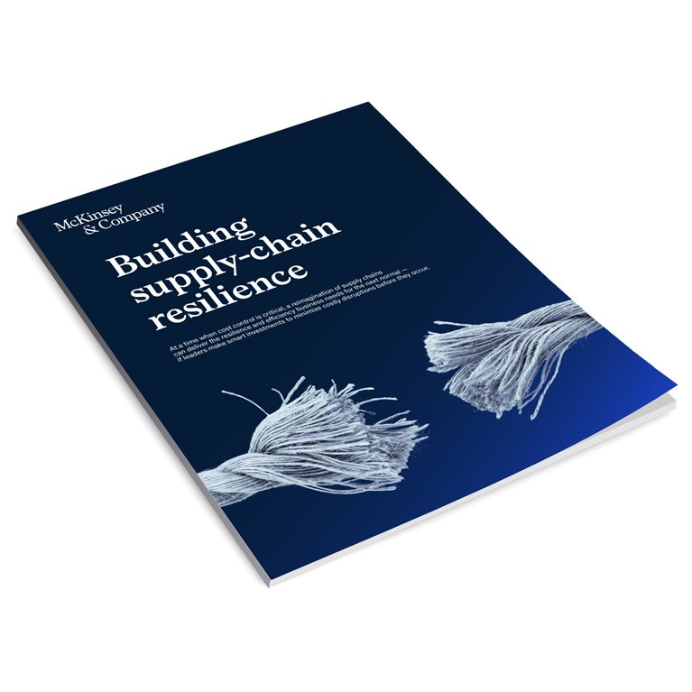 Building supply-chain resilience