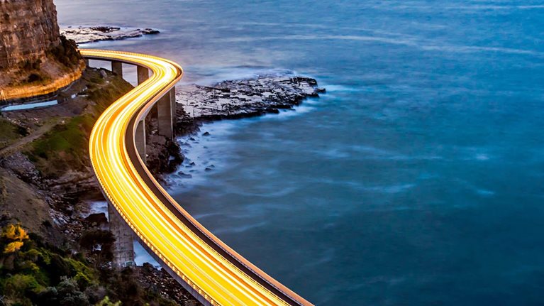 photo of Sydney highway