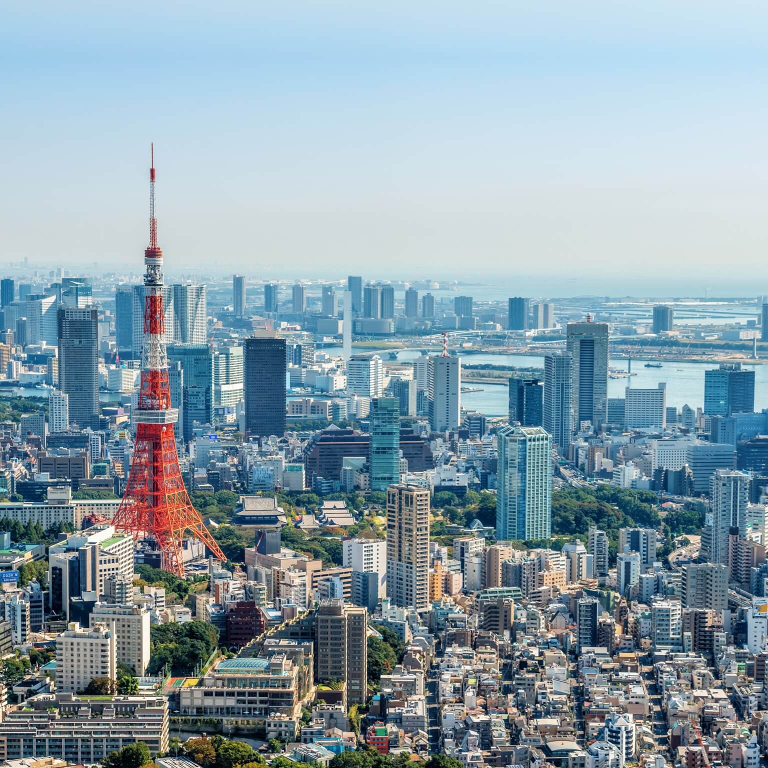 photo of Tokyo skyline