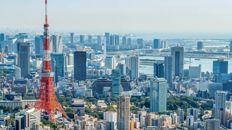 photo of Tokyo skyline