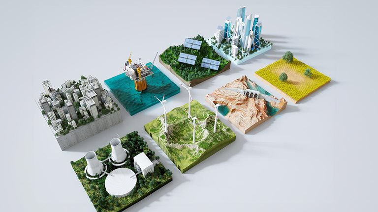 An image linking to the web page “Capital projects are critical for a green future” on McKinsey.com