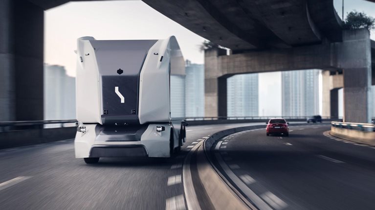 Einride autonomous vehicle photo