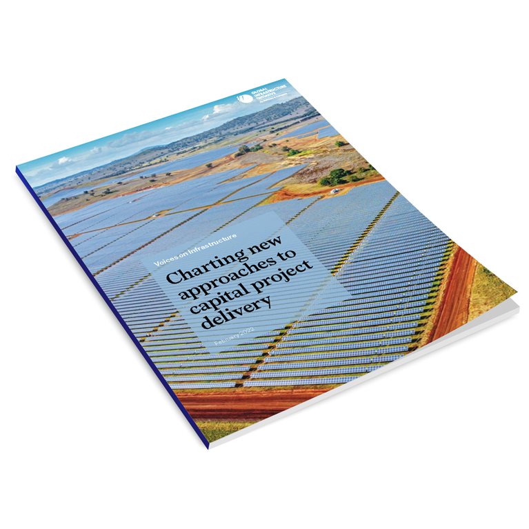 Voices on Infrastructure: Charting new approaches to capital project delivery