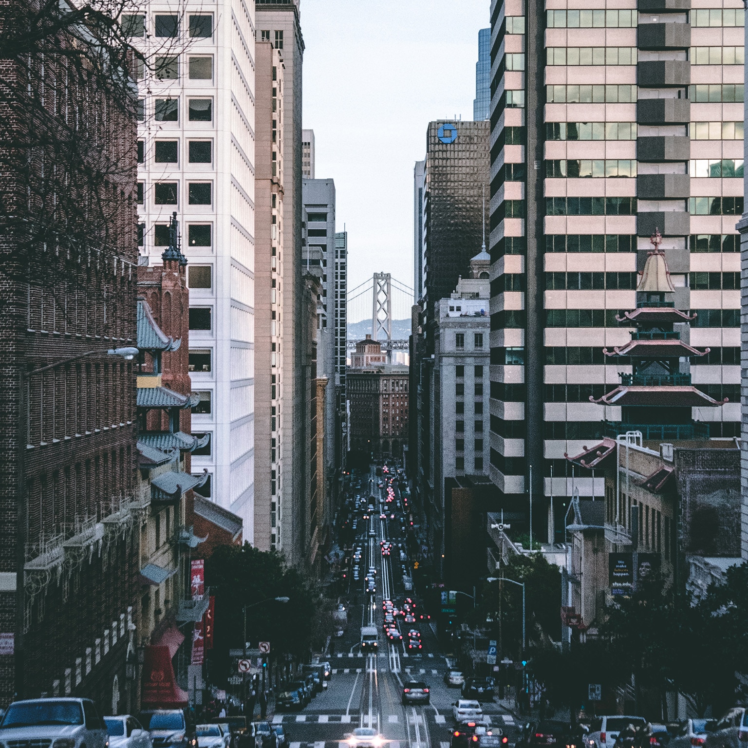 San Francisco street view photo