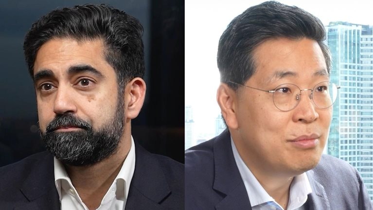 Ishaan Nangia and Jae Jung screen capture