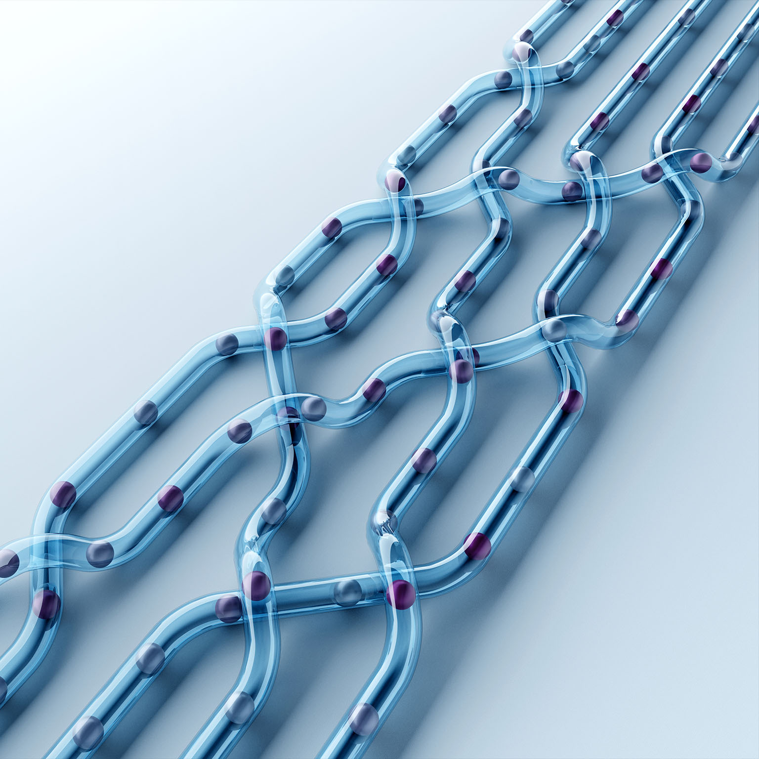 The item pictured is a medical stent, typically used in interventional cardiology to treat narrowed or blocked arteries.