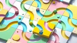 Colorful board game