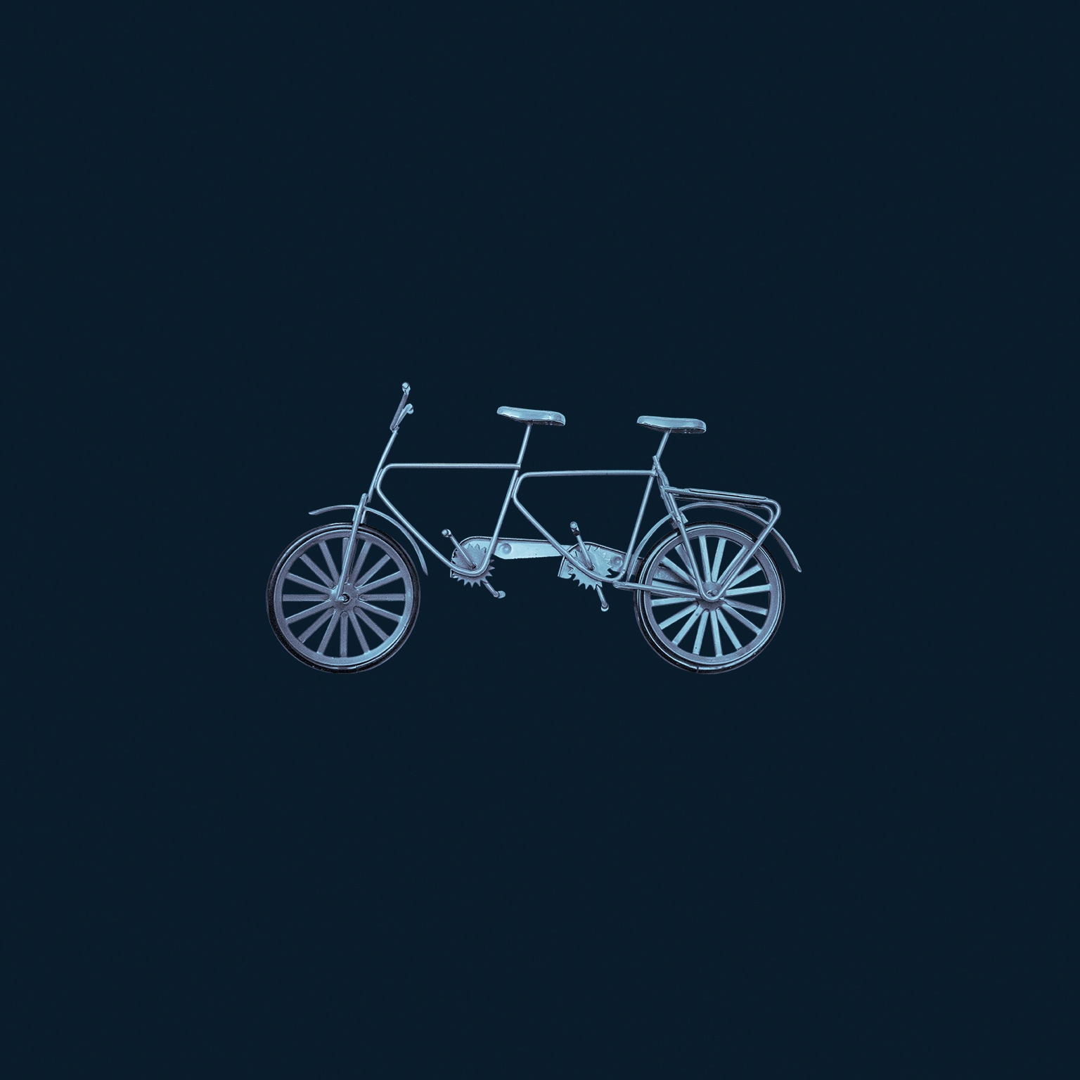 Closeup of bicycle
