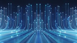 digital lines stock photo