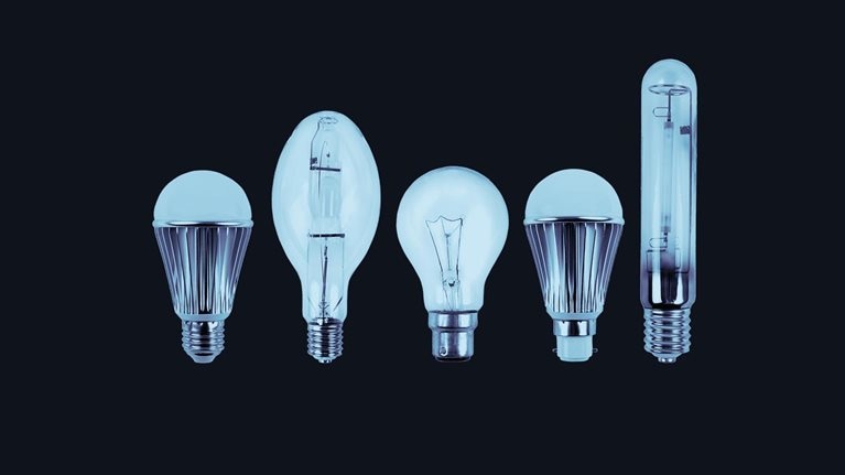 Different light bulbs