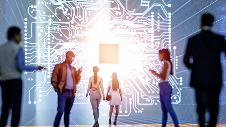 An image linking to the web page “Building expertise in the age of AI: Who trains the next generation?” on McKinsey.com.