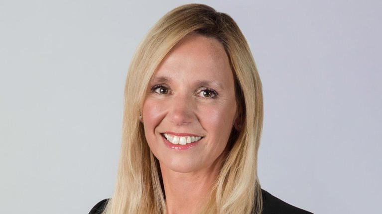 Portrait of a smiling Claire Bramley.