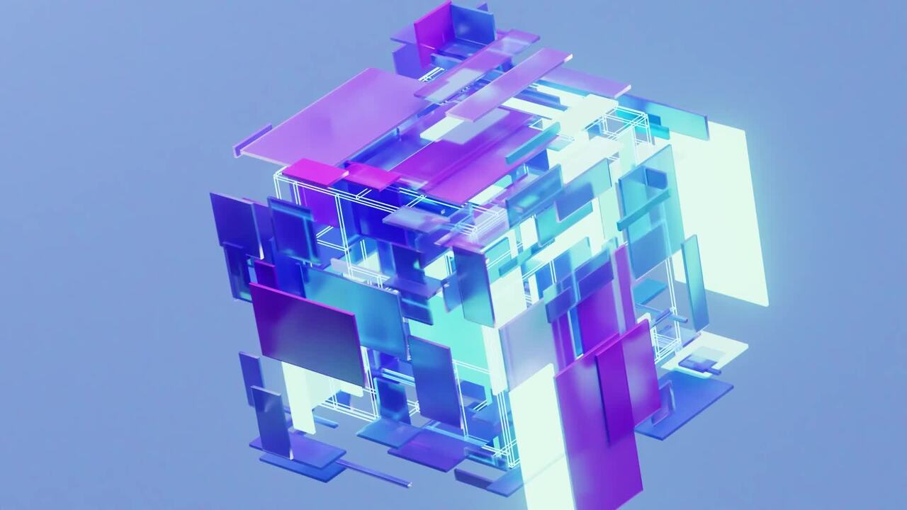 3D graphic cube