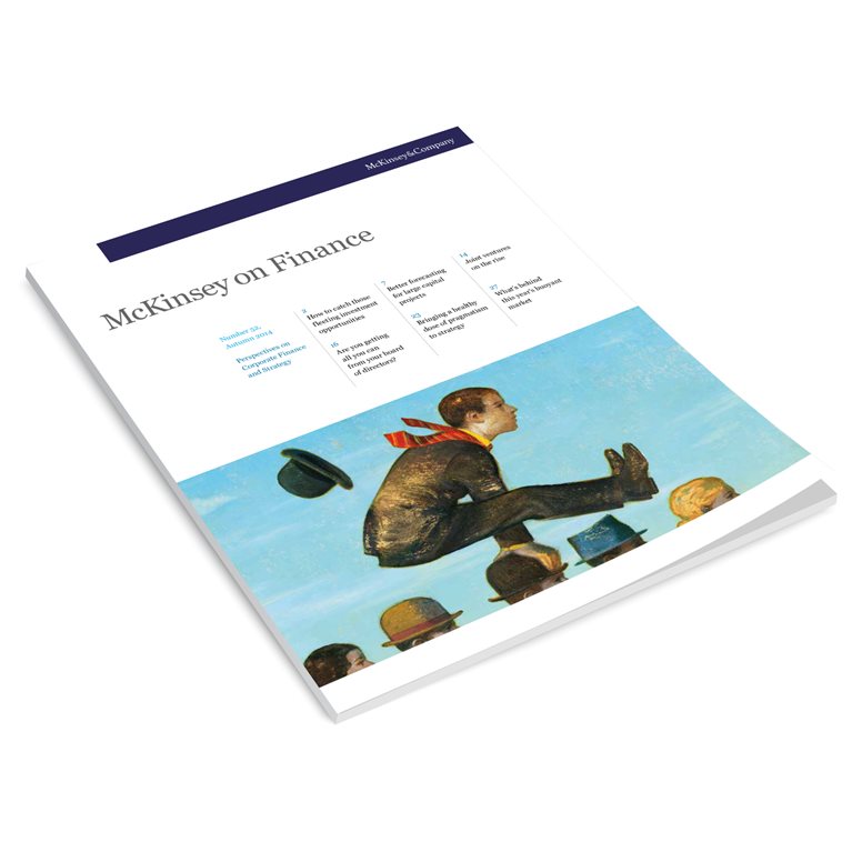 McKinsey on Finance, Number 52