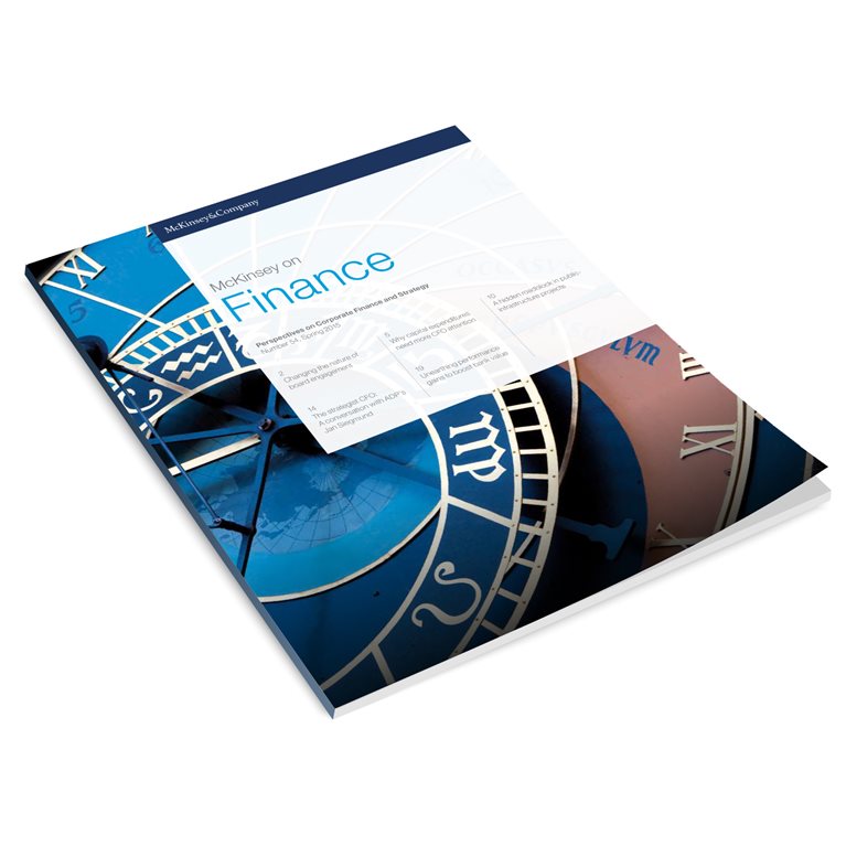 McKinsey on Finance, Number 54