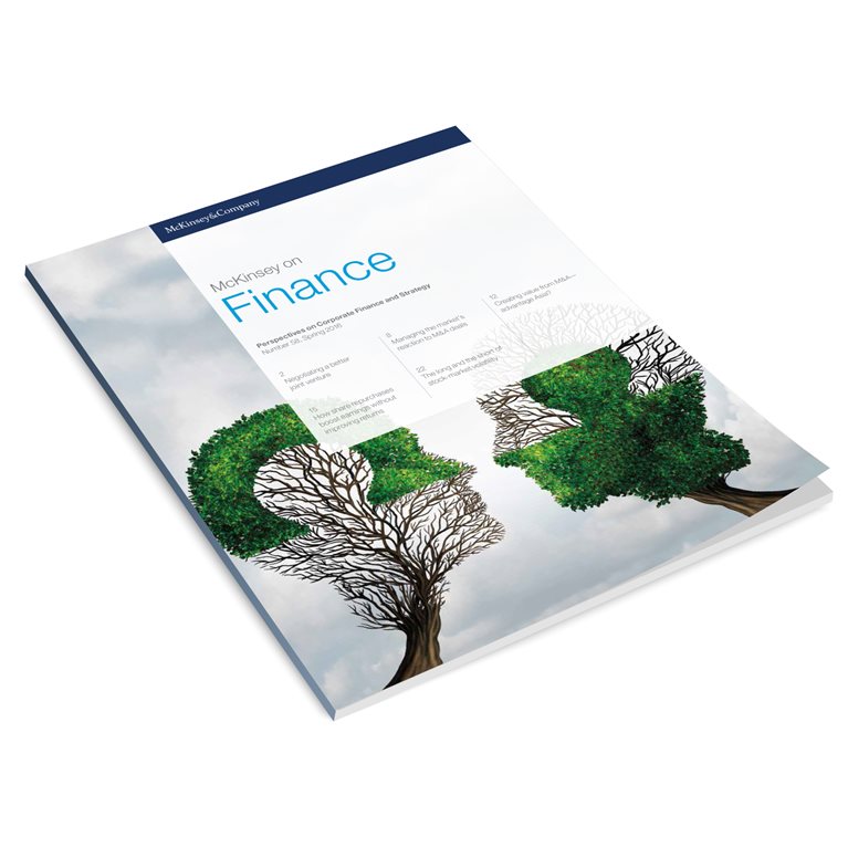 McKinsey on Finance, Number 58