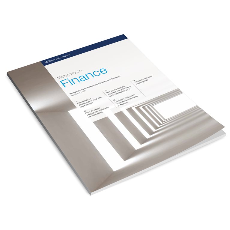 McKinsey on Finance Number 61