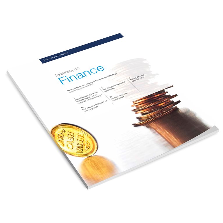 McKinsey on Finance Number 64