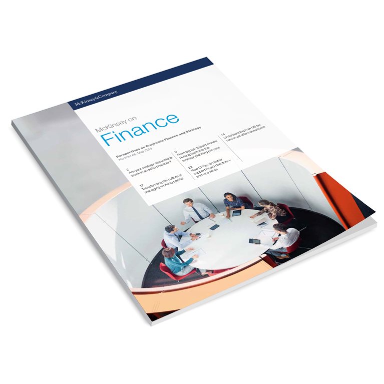 McKinsey on Finance Number 66