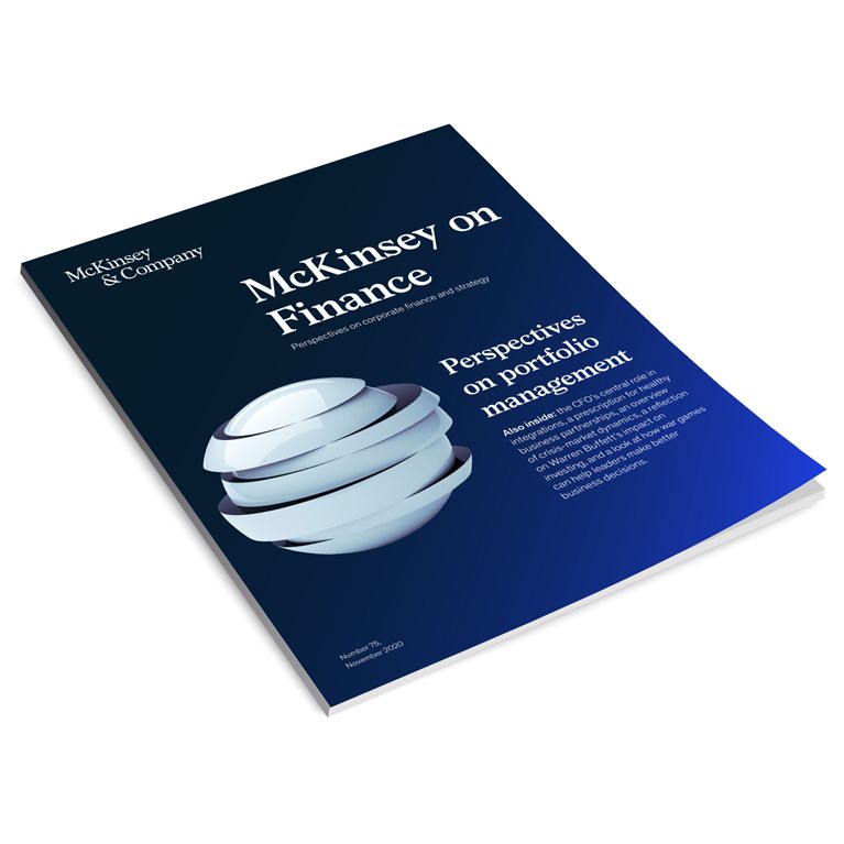 McKinsey on Finance, Number 75