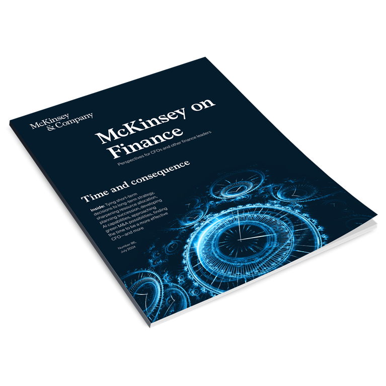 McKinsey on Finance, Number 86