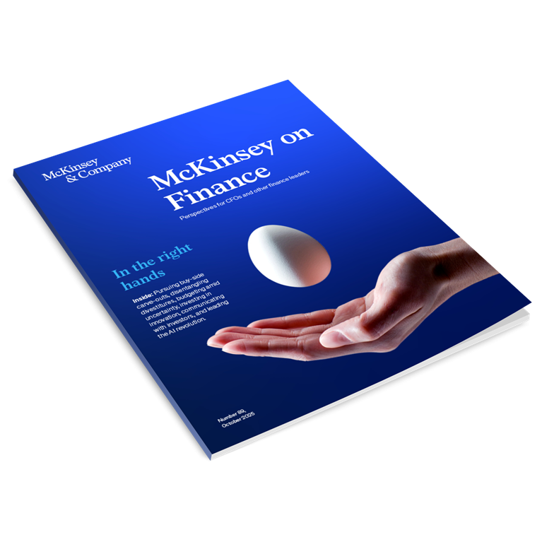 McKinsey on Finance, Number 89