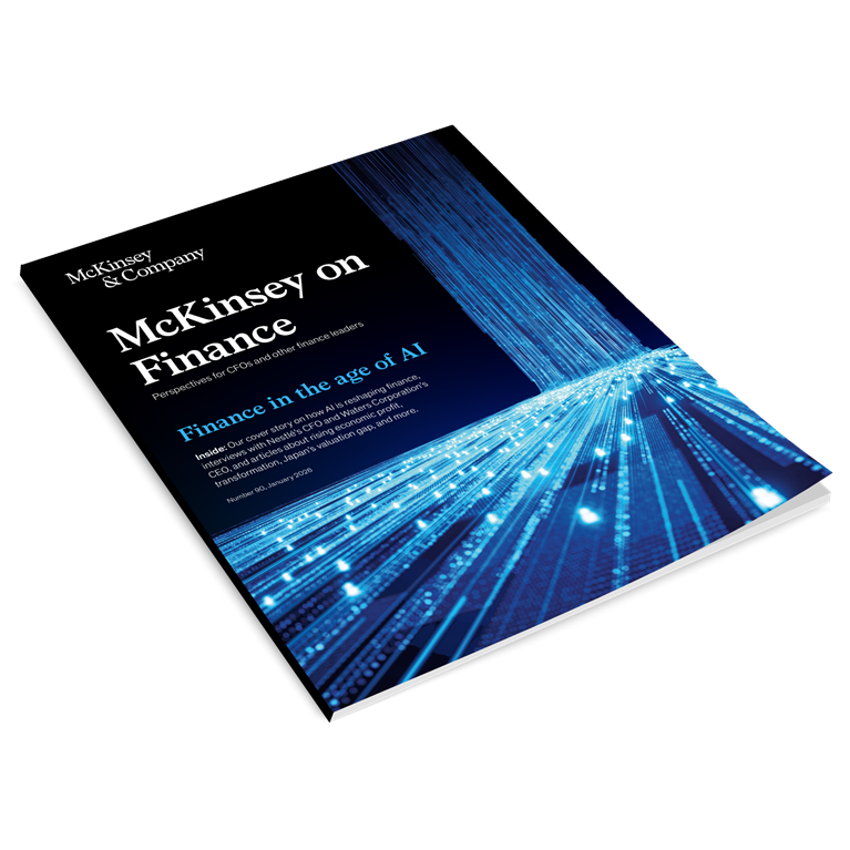 McKinsey on Finance, Finance in the age of AI