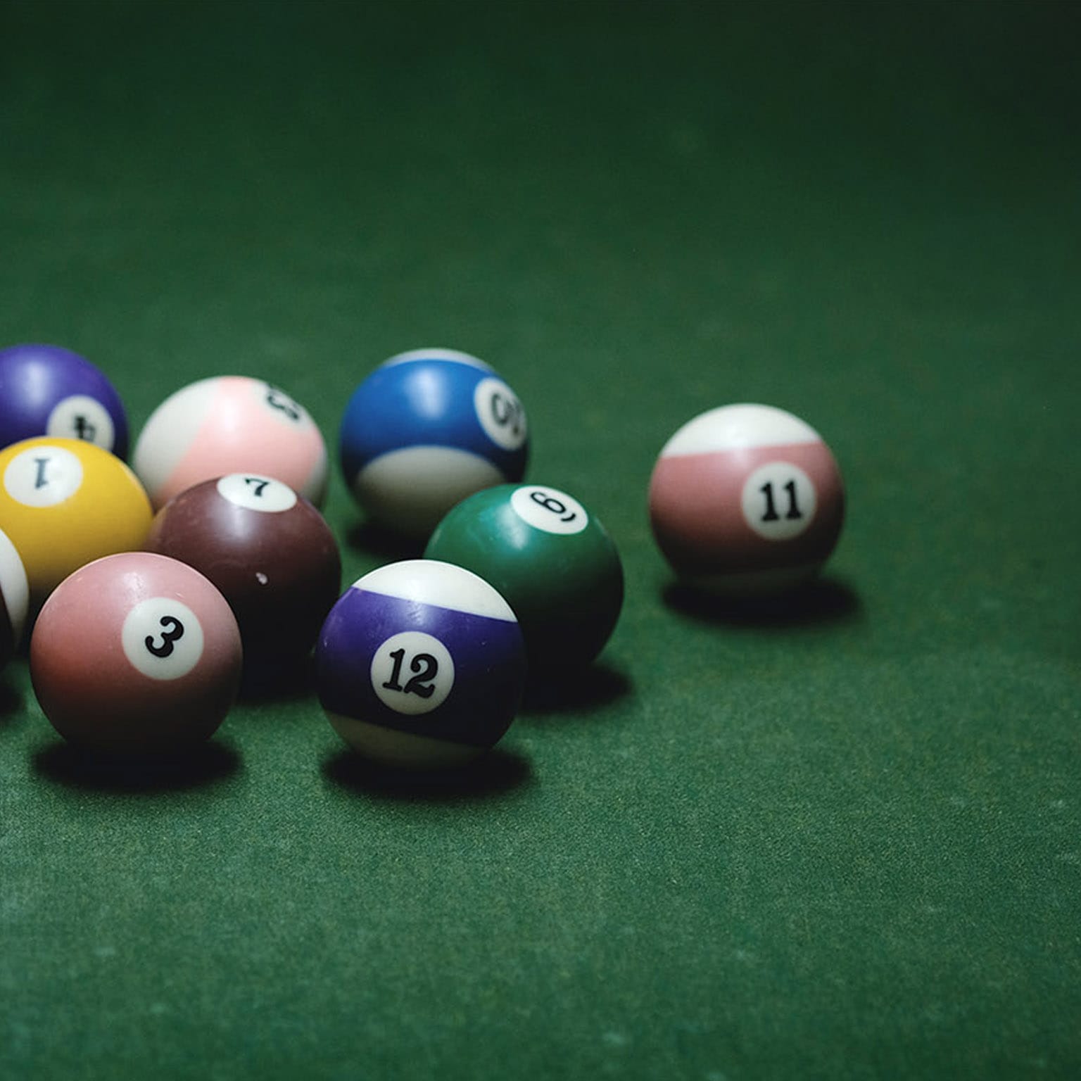 Pool balls