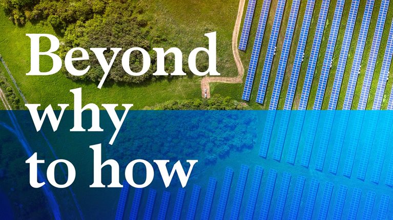 Move from plans to progress.