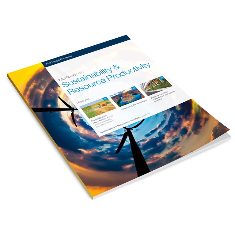 McKinsey on Sustainability & Resource Productivity Number 3