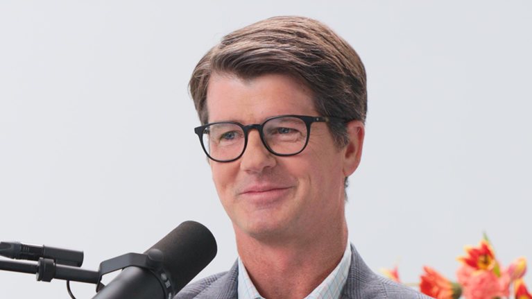 Video still of McKinsey’s Dan Swan during an interview
