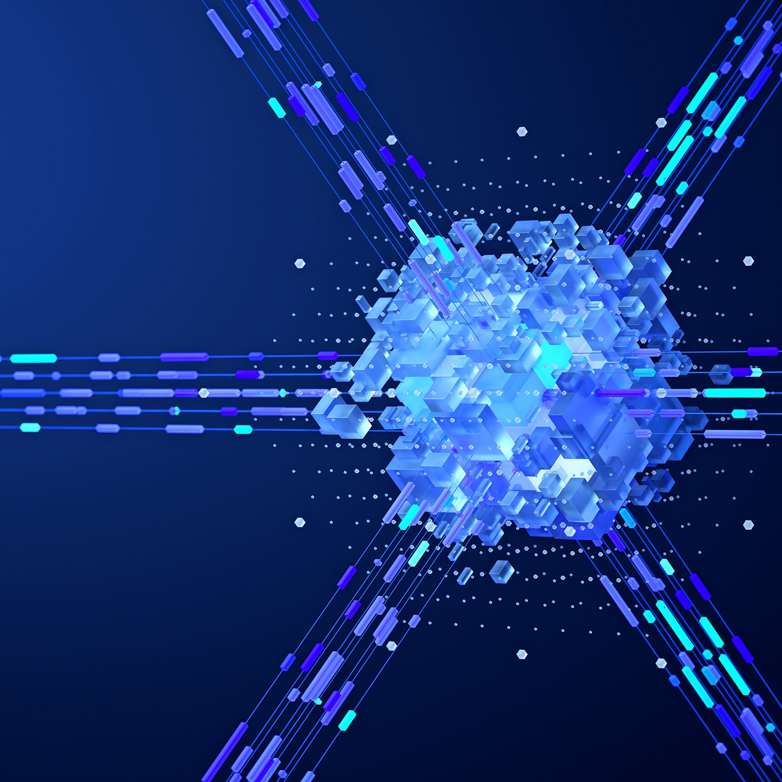 Artificial Intelligence Chip Concept